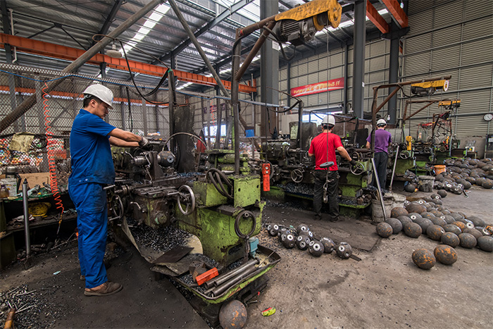 临夏网架配件车间